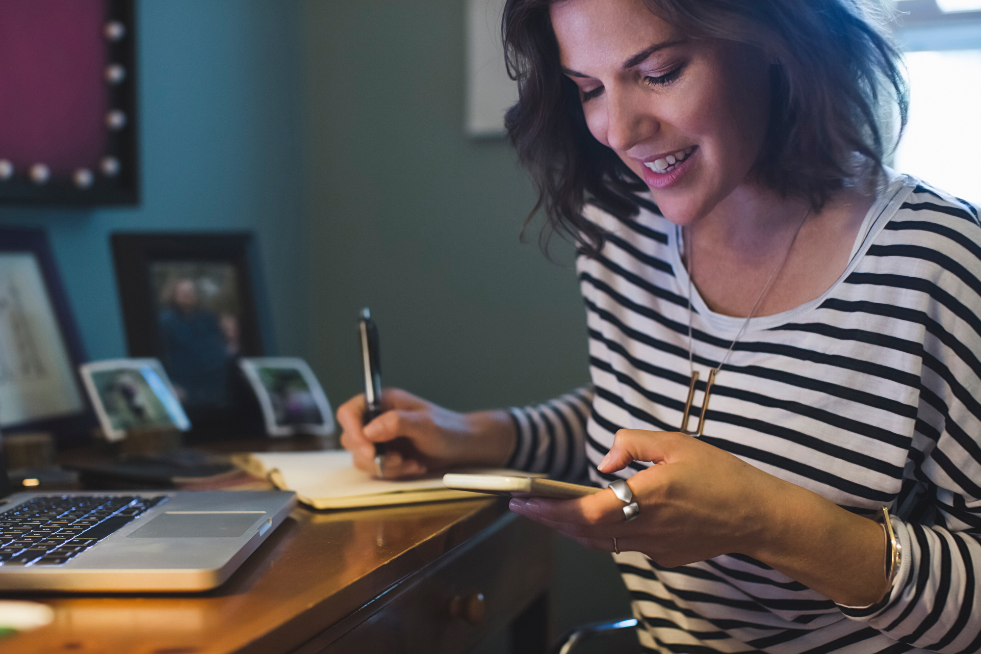 Woman feeling stressed